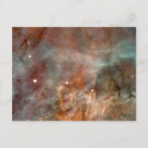 Postal Carina Nebula Marble Look NASA