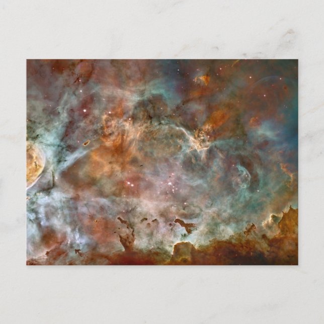 Postal Carina Nebula Nubes Oscuras (Anverso)