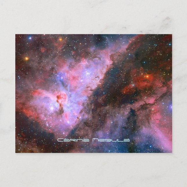 Postal Carina Nebula - Nuestro universo impresionante (Anverso)