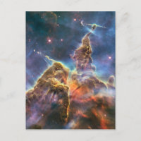 Carina Nebula por el telescopio espacial Hubble