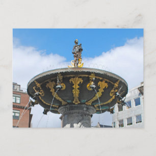 Postal Cáritas Copenhague Dinamarca