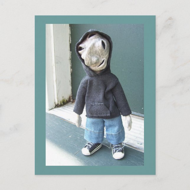 Postal Carl el Alien (Anverso)