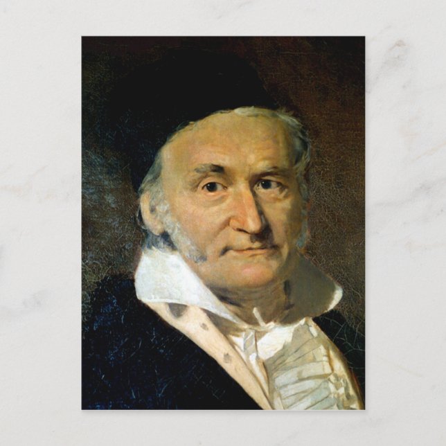 Postal carl friedrich gauss (Anverso)