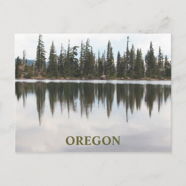 Postal Carl Lake Oregon (Anverso)