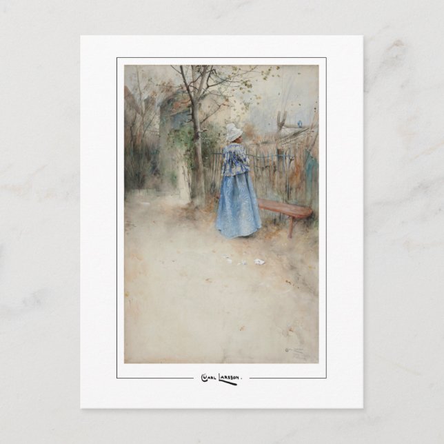 Postal Carl Larsson #304 - Postcard Bella Artes (Anverso)