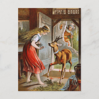 Postal Carl Offterdinger: Hermanito pequeño y hermanita