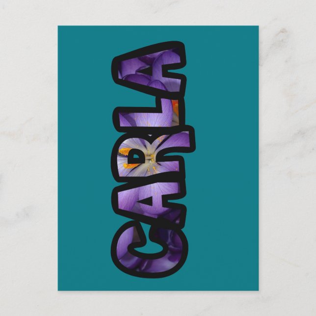 POSTAL CARLA (Anverso)