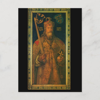 Postal Carlomagno de Dürer Postcard