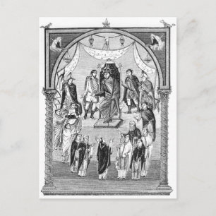 Postal Carlos el calvo, rey de Francia