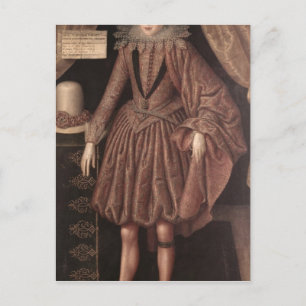 Postal Carlos I como Príncipe de Gales, c.1612-13