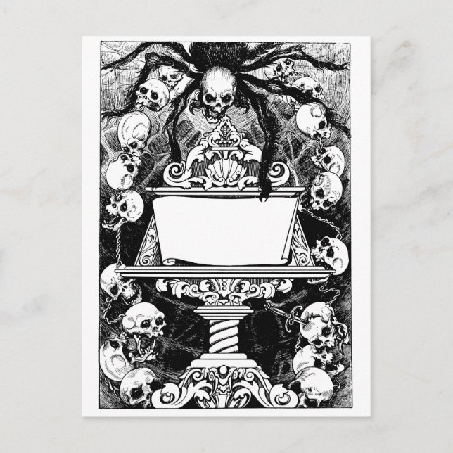 Postal Carlos Neve, Ilustracion del Libro alrededor de 19 (Anverso)