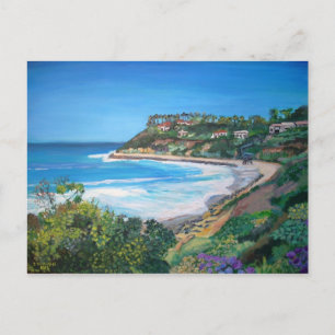 Postal Carlsbad Beach - Postcard
