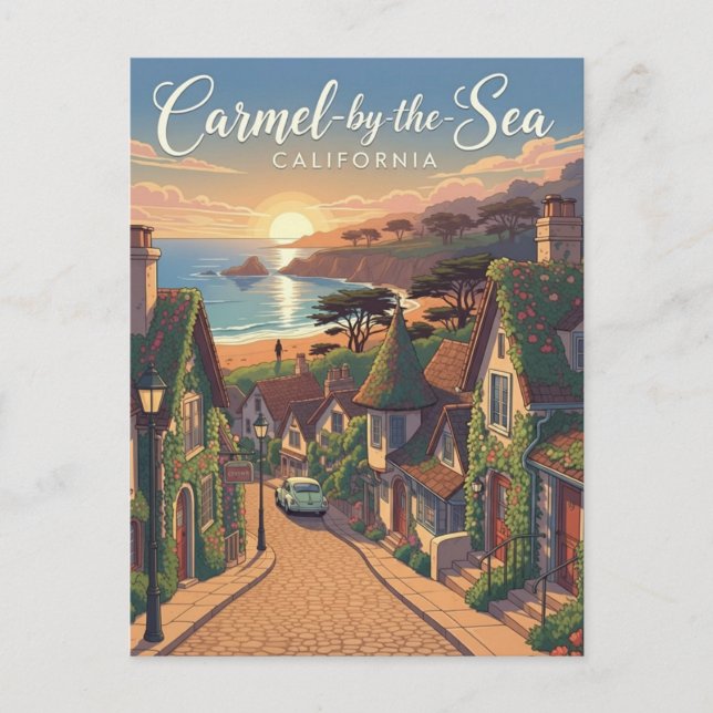Postal Carmel-by-the-sea (Anverso)