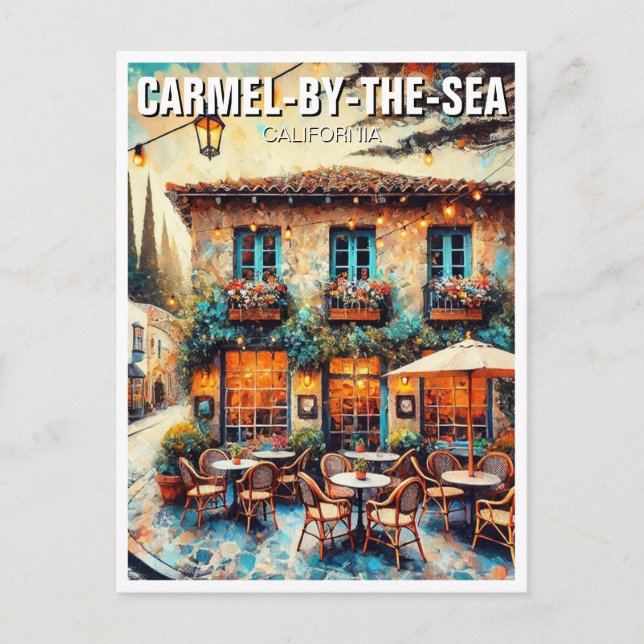 Postal Carmel-by-the-sea (Anverso)