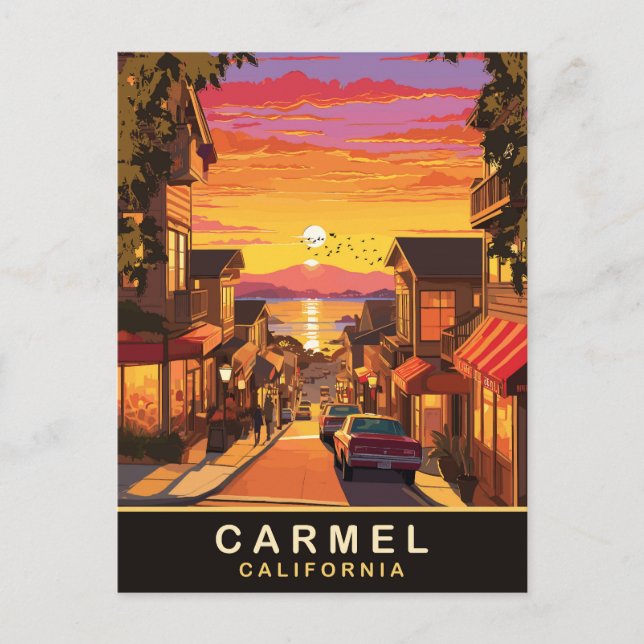 Postal Carmel by the Sea, California (Anverso)