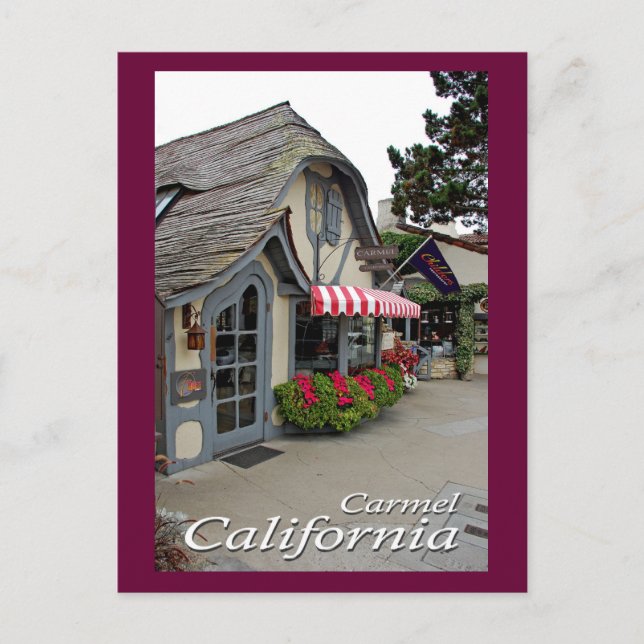 Postal Carmel California (Anverso)