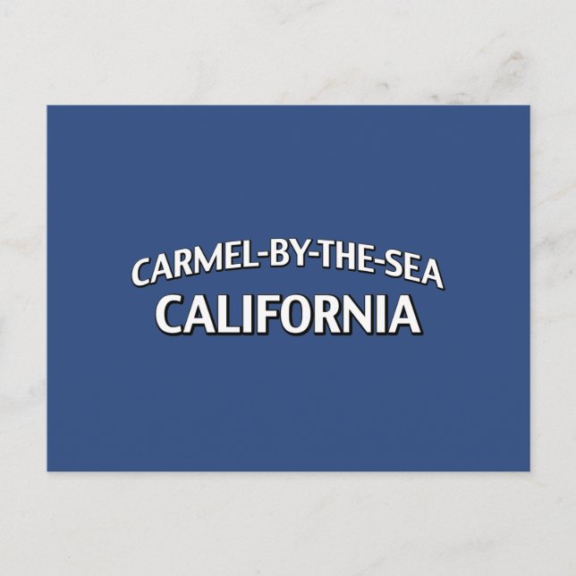 Postal Carmel-por--Mar California (Anverso)