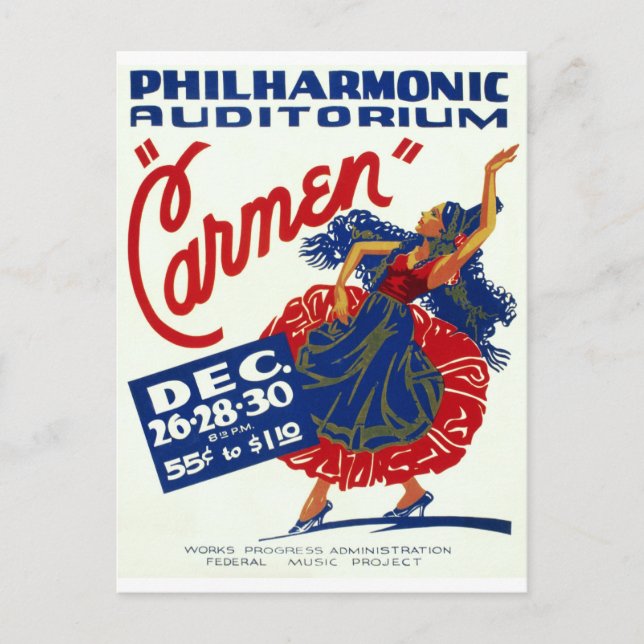 Postal Carmen (Anverso)