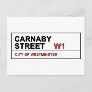 Postal Carnaby Street London England - ¡Swinging!