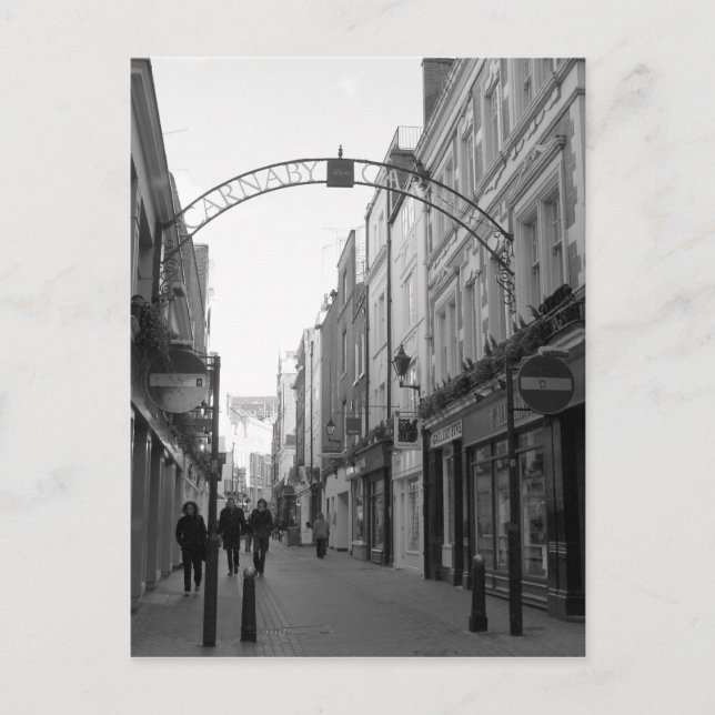 Postal Carnaby Street, Londres (Anverso)
