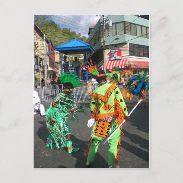 Postal Carnaval 2010 en Trinidad (Anverso)