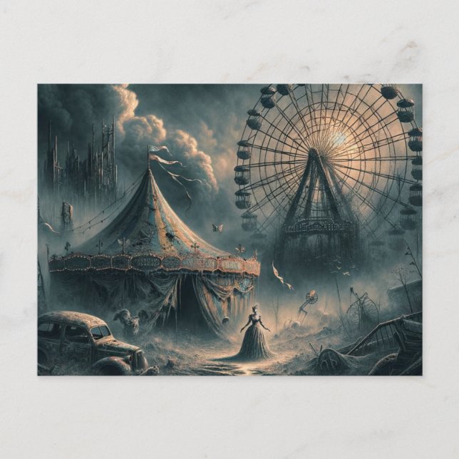 Postal carnaval apocalíptico (Anverso)