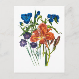 Postal Carnaval de flores