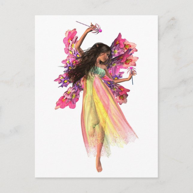 Postal Carnaval de las flores (Anverso)