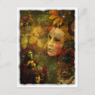 Postal Carnaval - Nueva Orleans Mardi Gras Splendor