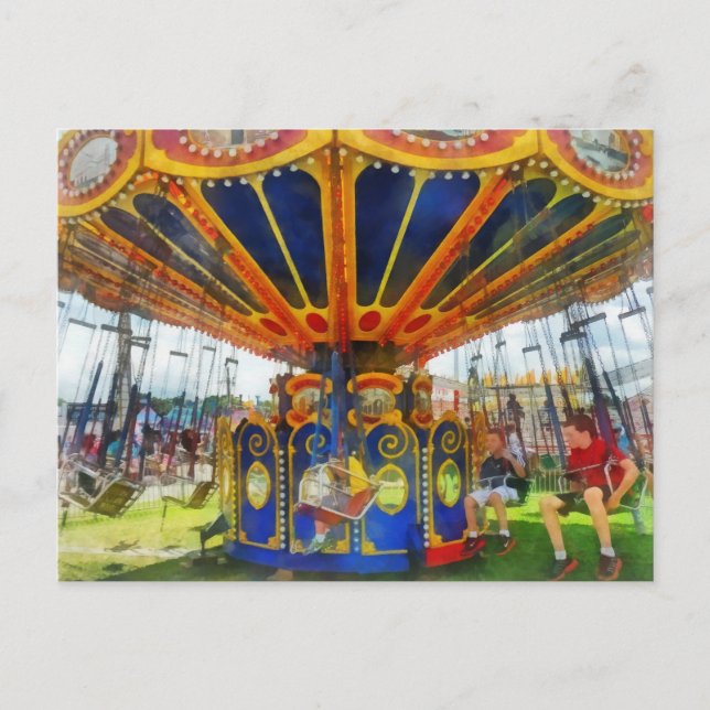 Postal Carnaval - Viaje de Súper Swing (Anverso)