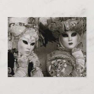 Postal Carnavale di Venezia Mascarillas I