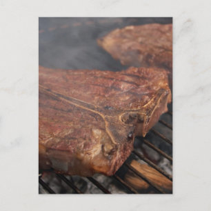 Postal Carne de parrilladas de parrilladas