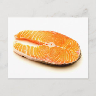 Postal Carne de salmón