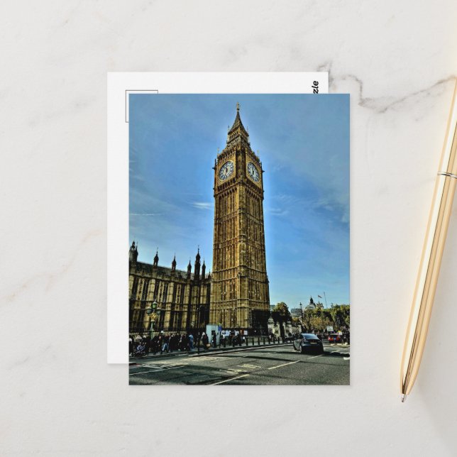 Postal Carnet note Londres  (Anverso/Reverso In Situ)