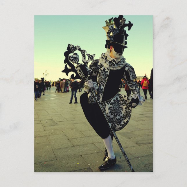 Postal Carnevale 1 (Anverso)