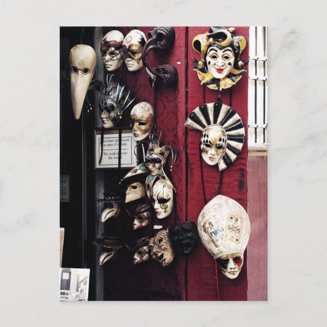 Postal Carnevale di Venezia (Anverso)