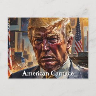 Postal Carnicería estadounidense Donald Trump