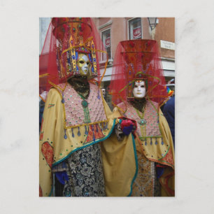 Postal Carnivale de Venecia