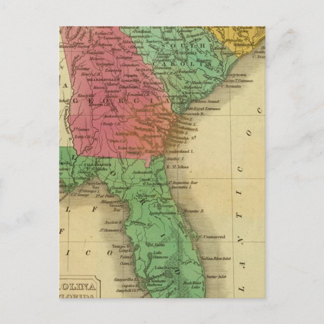 Postal Carolina 3 (Anverso)