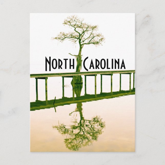 Postal carolina del Norte (Anverso)