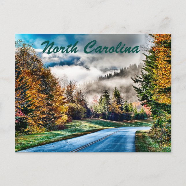 Postal carolina del Norte (Anverso)