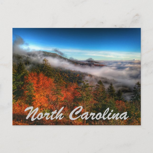 Postal carolina del Norte (Anverso)