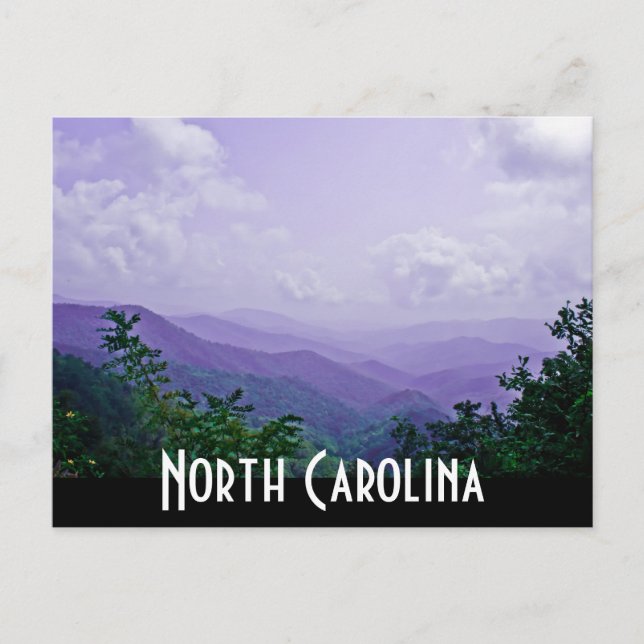 Postal carolina del Norte (Anverso)