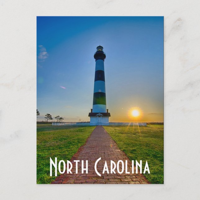 Postal carolina del Norte (Anverso)