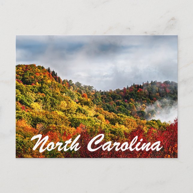 Postal carolina del Norte (Anverso)
