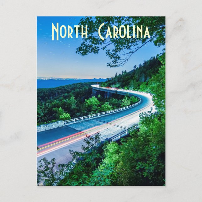 Postal carolina del Norte (Anverso)