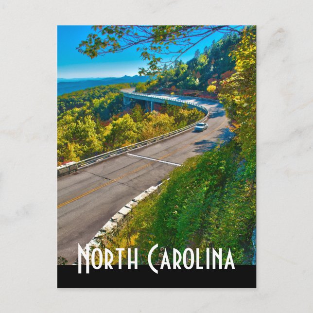 Postal carolina del Norte (Anverso)