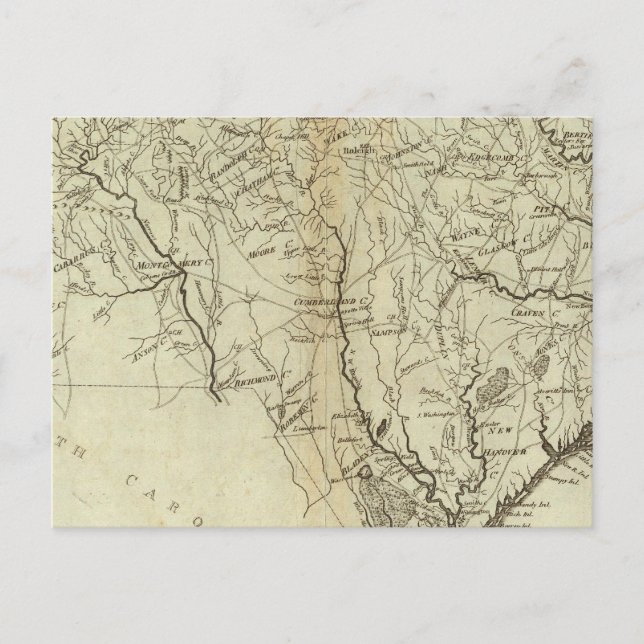Postal Carolina del Norte 2 (Anverso)