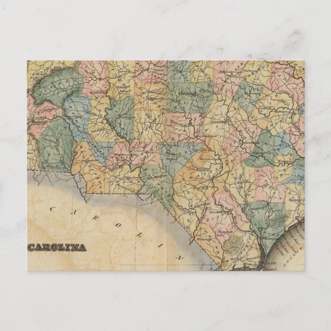 Postal Carolina del Norte 7 (Anverso)