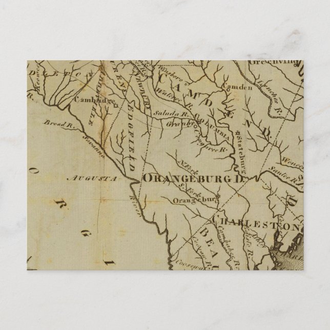 Postal Carolina del Norte 8 (Anverso)